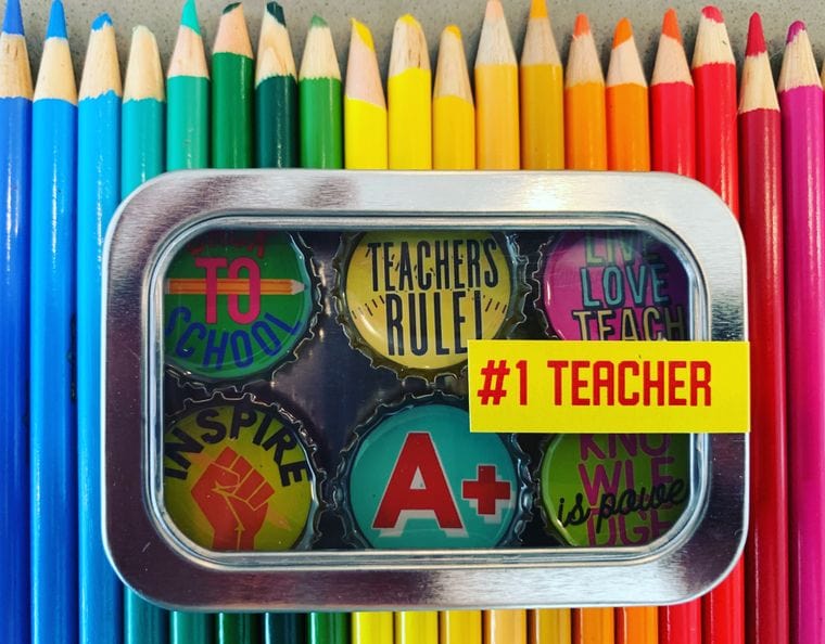 #1 Teacher Magnets - Momma's Secret Cupboard