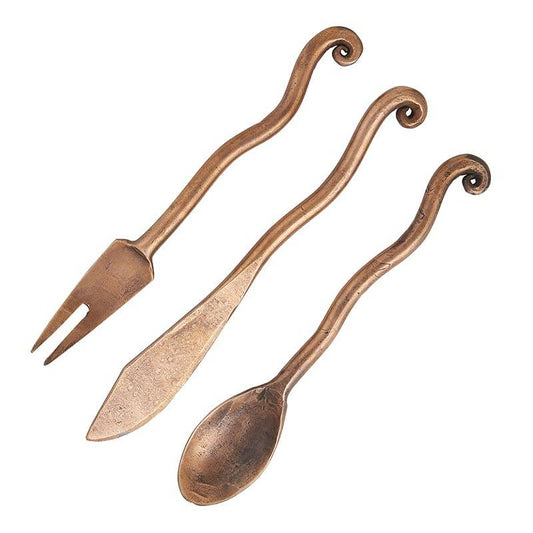 Antique Copper Cutlery Set - Momma's Secret Cupboard