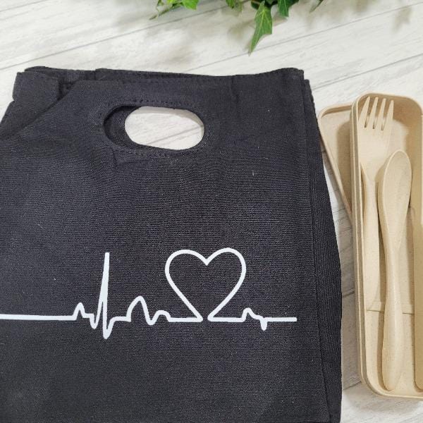 Heartbeat Lunch Bag - Momma's Secret Cupboard