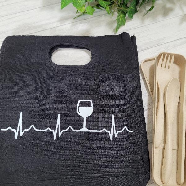 Is it Wine-o'clock yet? Wine-beat Lunch Bag - Momma's Secret Cupboard