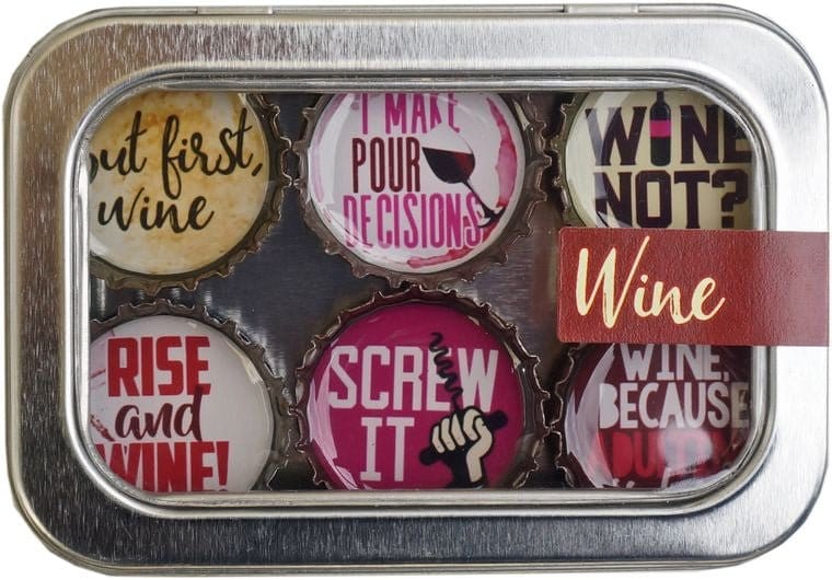 Wine Not? Wine Lover Magnet Pack - Momma's Secret Cupboard